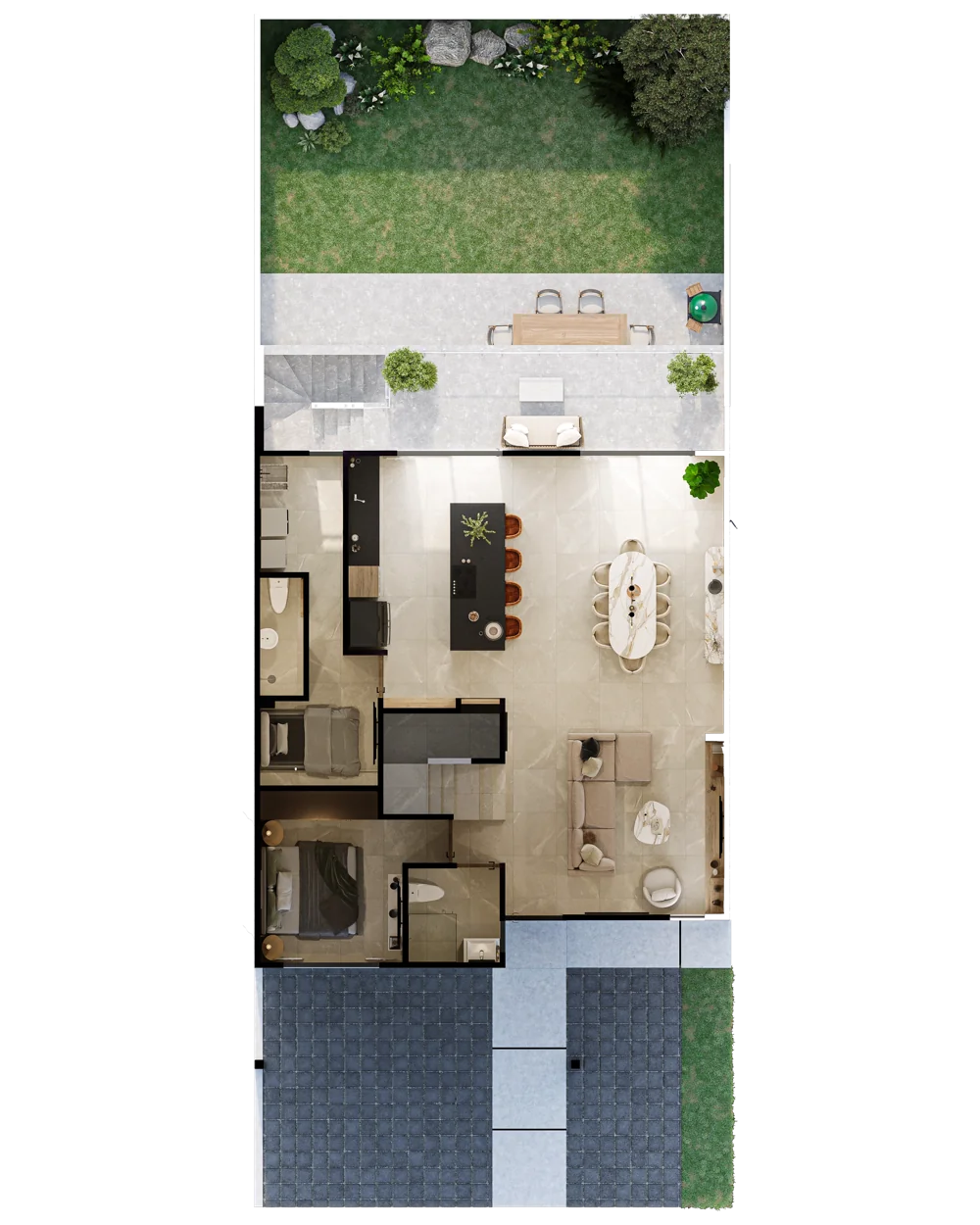 Casa Jade — Planta Alta