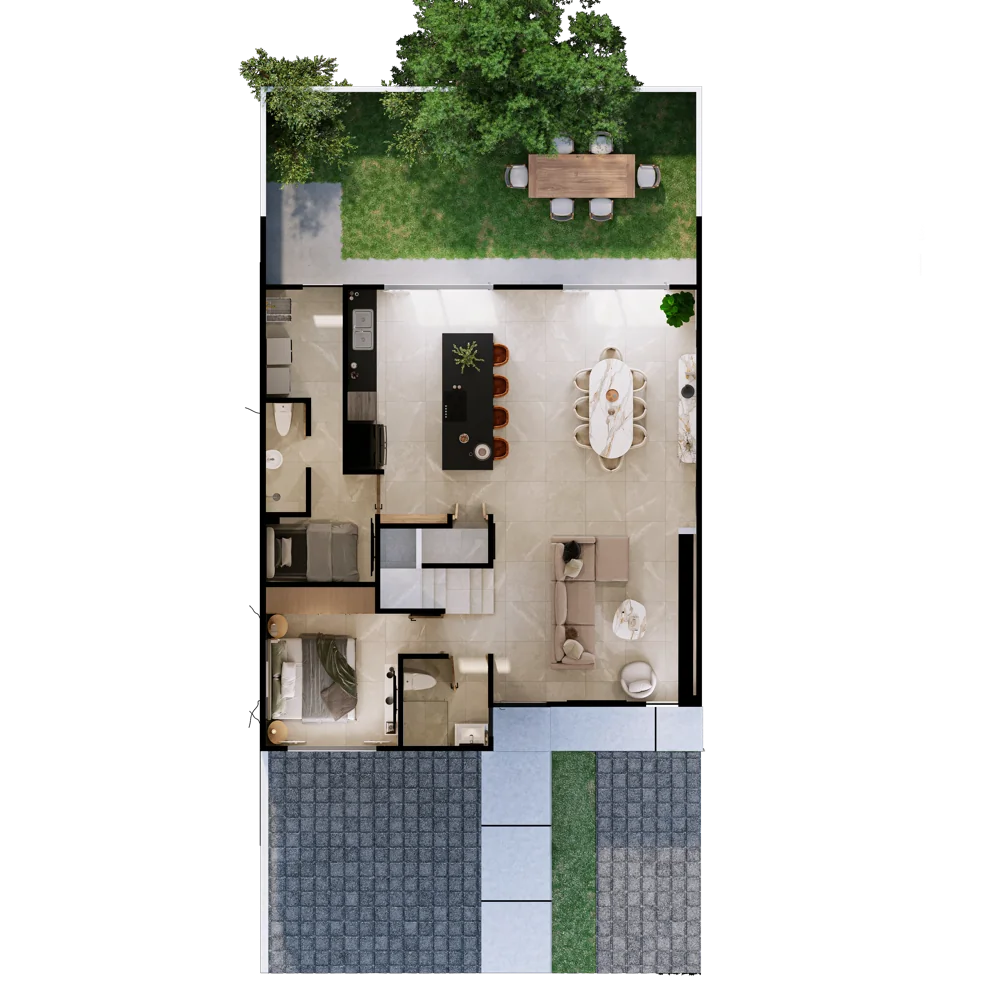 Casa Onix — Planta Baja